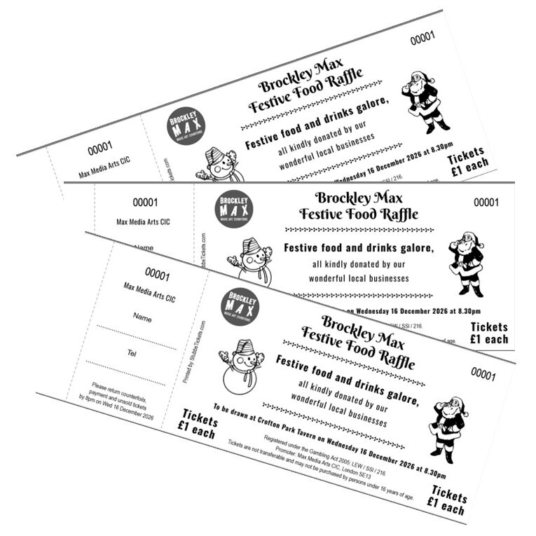 Festive Food Raffle Ticket